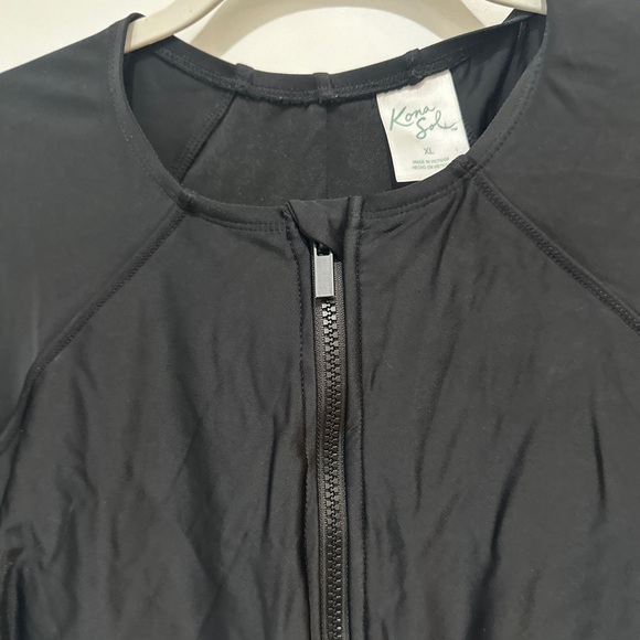 Kona Sol Black Women's Swim One Piece - Picture 2 of 4